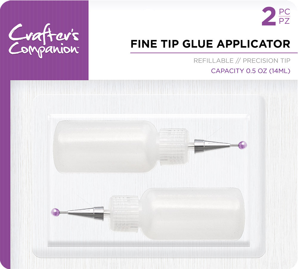 Crafter's Companion - Fine Tip Glue Applicator (2PC)