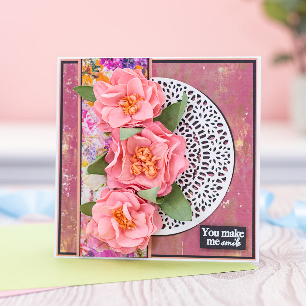 Sara Signature Say It With Flowers Crepe Paper Flower Making Kit