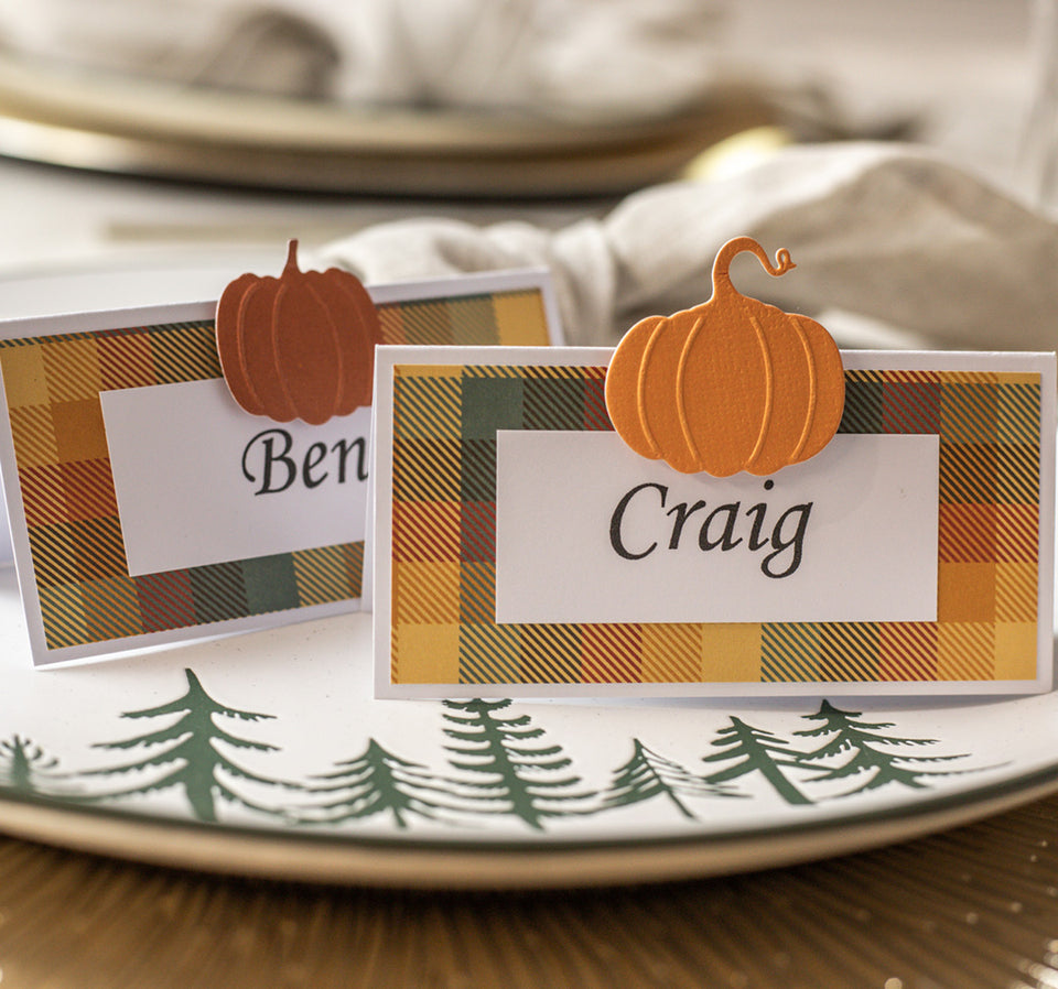 Craft an Easy Thanksgiving Place Card