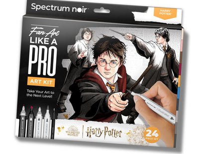 Spectrum Noir Fan-Art Like a Pro Art Kit - Harry Potter