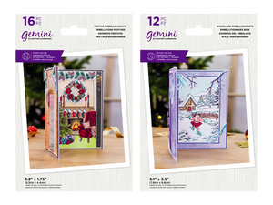 Gemini Christmas 3D Scene Builder Stamp & Die Duo