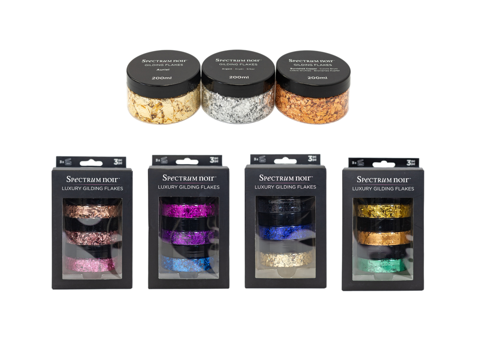 Spectrum Noir Gilding Flakes 15pc Collection