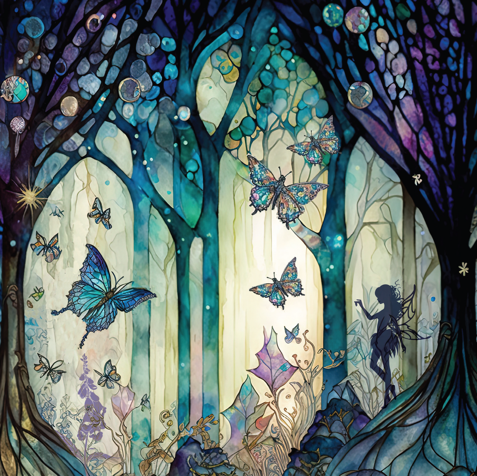 Sara Signature Fairy Glade - 6”x6” Paper Pad 