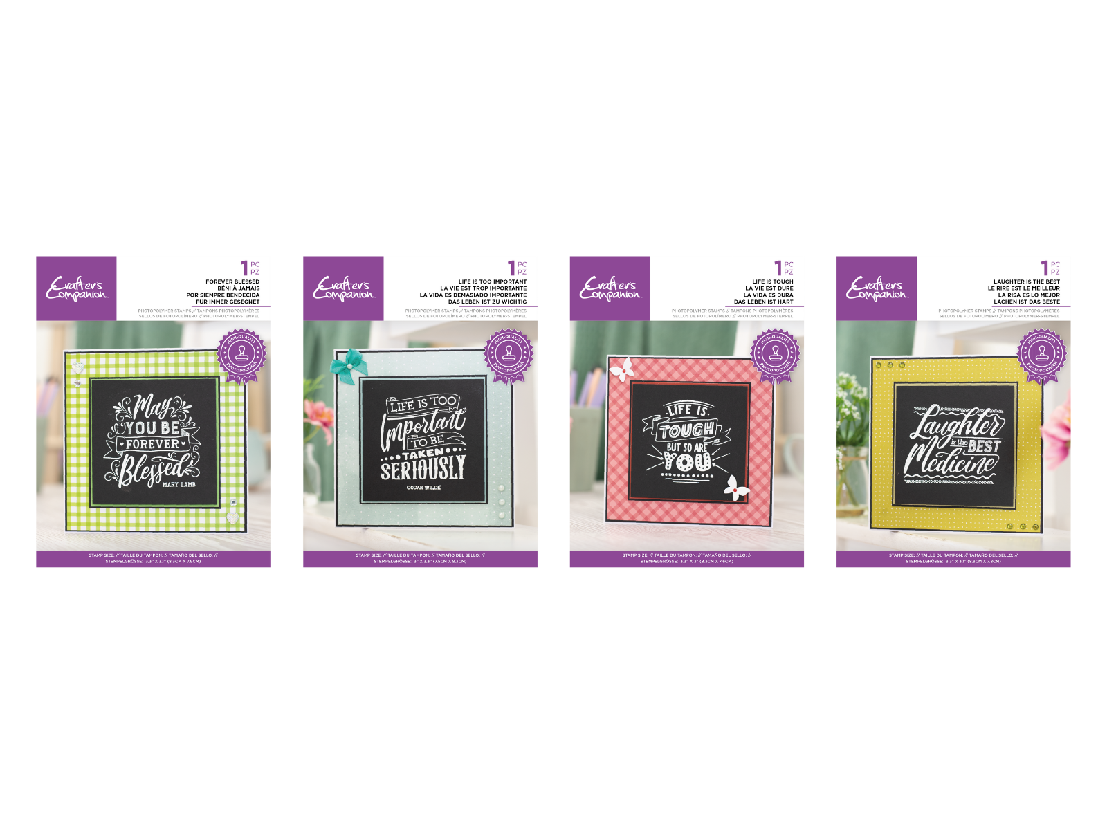 Crafter's Companion Chalkboard Stamps Selection