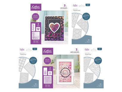 Crafter's Companion Stencil 5pc Selection