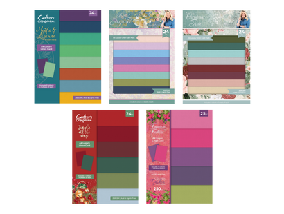 Crafter's Companion 4pc Linen Card Selection