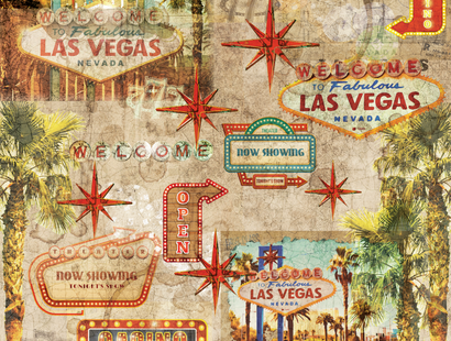 Vintage Vegas 6”x6” Paper Pad