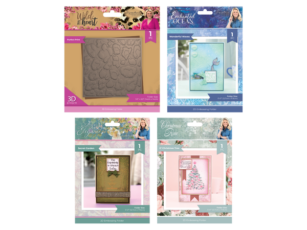 Sara Signature Embossing Folder Selection