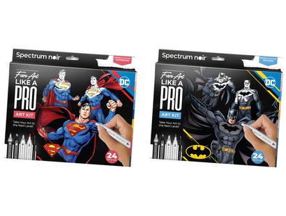 Spectrum Noir Fan-Art Kit Duo - Superman & Batman