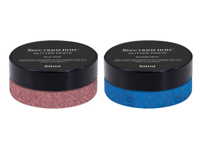 Spectrum Noir Glitter Paste Rose gold & Starlight Duo