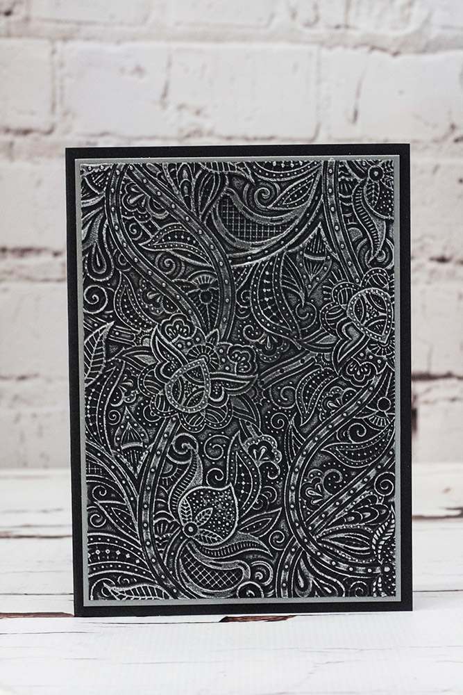 3D Embossing Folder - Zen Garden