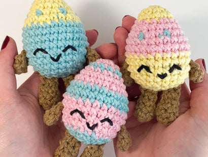 Hoooked Crochet Kit – Happy Hoppa Easter Eggs