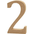 Creativ Wooden Number - 2