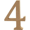 Creativ Wooden Number - 4