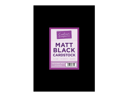 Crafter's Companion Matt Black Card A4