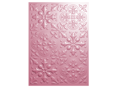 Arabian Nights 5" x 7" 3D Embossing Folder - Mosaic Tiles