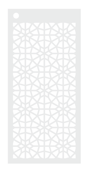 Arabian Nights 3.8" x 8" Stencils 3 pack - Ornamental Patterns