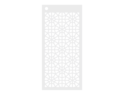 Arabian Nights 3.8" x 8" Stencils 3 pack - Ornamental Patterns