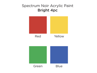 Spectrum Noir Acrylic Paint Marker (4PC)-Bright