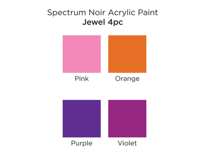 Spectrum Noir Acrylic Paint Marker (4PC)-Jewel