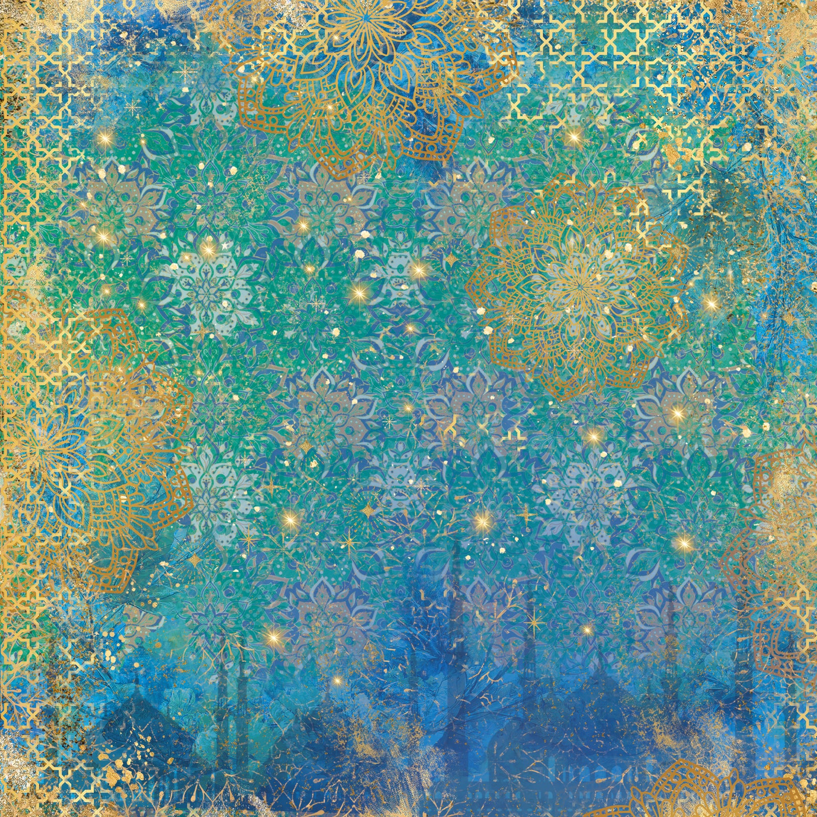 Arabian Nights 12" x 12" Paper Pad