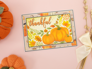 Crafter's Companion 6"x4" 3D Embossing Folder - Perfect Pumpkin