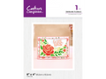 Crafter's Companion 6"x4" 3D Embossing Folder - Swirling Florals