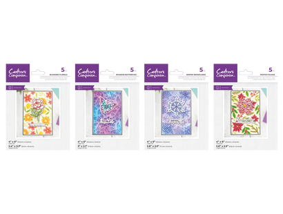 Crafter's Companion 3D Embossing Folder, Metal Die & Acrylic Stamps Collection