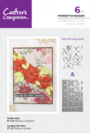 Crafter's Companion Christmas 3D Flowers Folders & Dies Collection