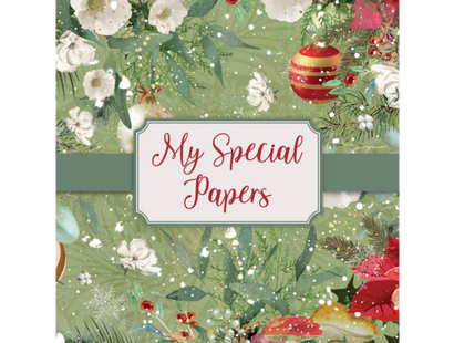 My Special Christmas Papers Box - 12” x 12”