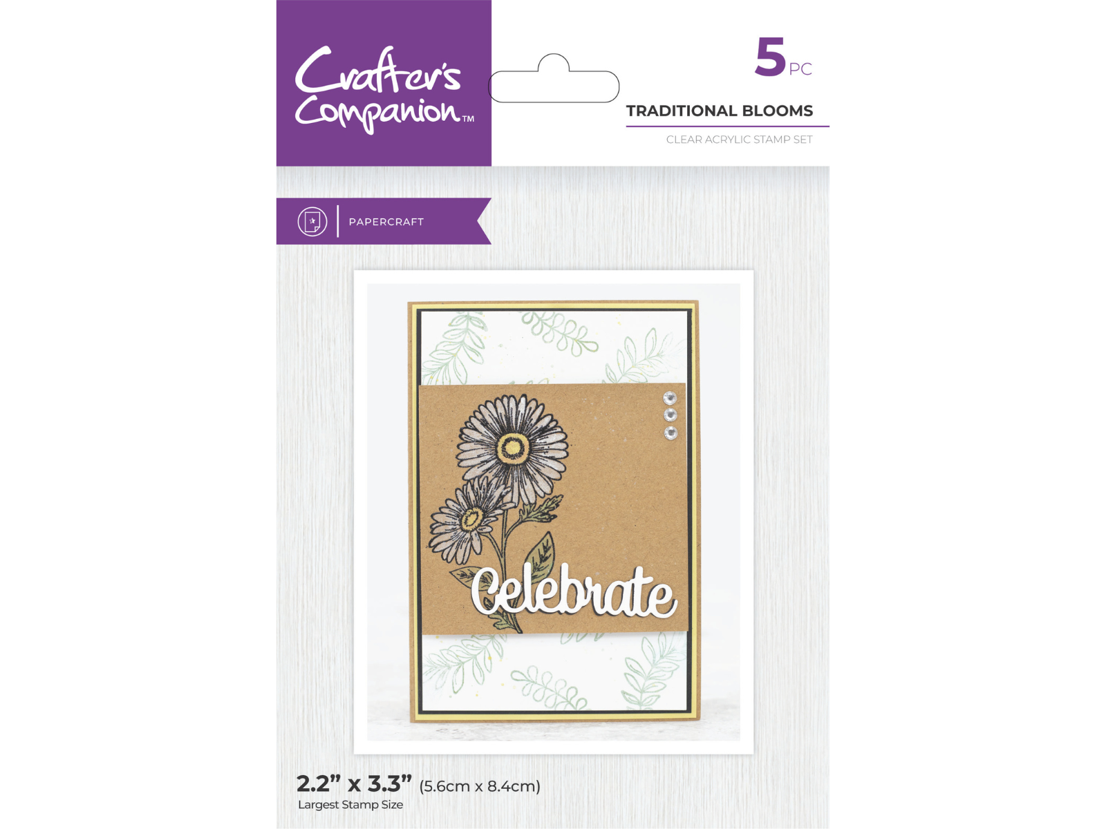 Crafter's Companion Pearl Powder Acrylic Stamps Collection