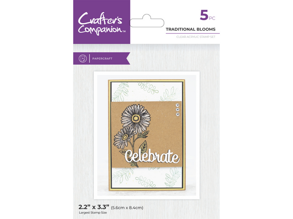 Crafter's Companion Pearl Powder Acrylic Stamps Collection