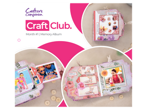 Crafter's Companion Craft Club - Memory Album