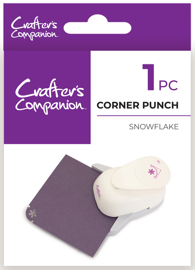 Crafters Companion – Corner Punch – Snowflake