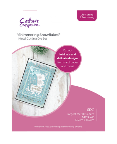 Crafter’s Companion Christmas Nesting Die - Shimmering Snowflakes