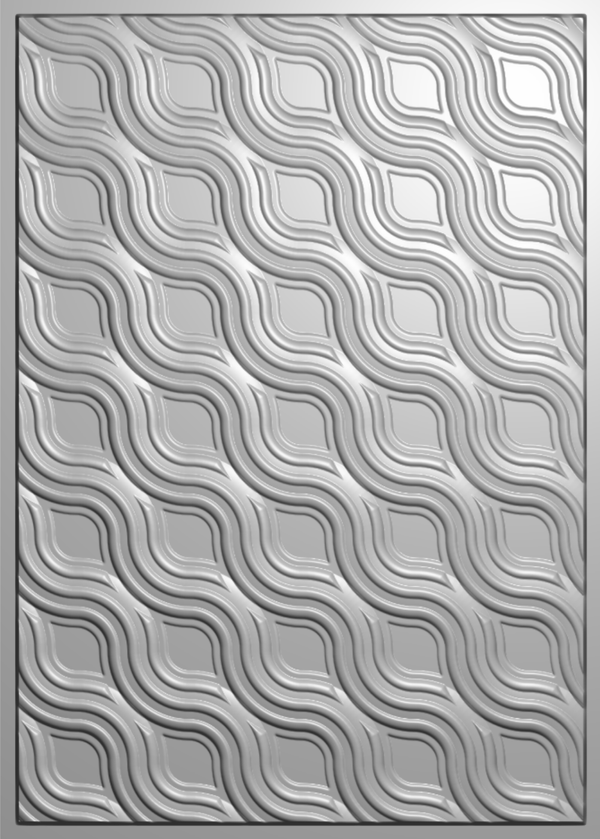 Crafter's Companion 3D Embossing Folder 5