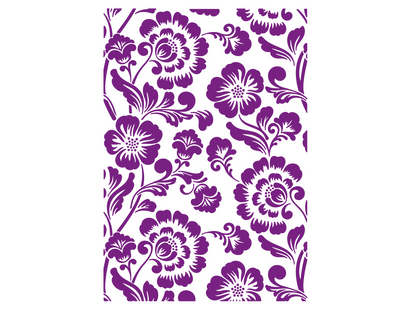 Crafter's Companion 5" x 7" Embossing Folder - Elegant Florals