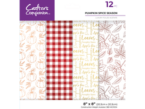 Crafter's Companion Pumpkin Spice Season Luxury Foiled Acetate Collection