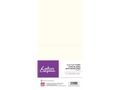 Crafter's Companion 6" x 6" Ivory Card & Envelopes - 100 Pack