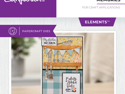 Crafter's Companion Kitchen Collection - Metal Die - Baking Memories