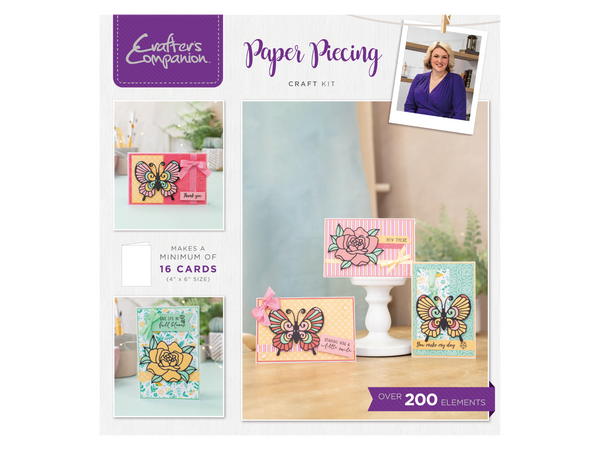 Crafters Companion Monthly Craft Kit - Paper Piecing