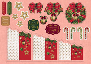 Crafter's Companion - Kits - Cascading Card Kit - Festive Delights