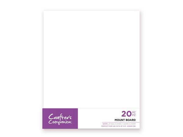 Crafter's Companion Mount Board 8.75” x 10.75” (20PK)