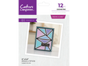 Crafter's Companion Metal Dies Create a Card - Geometric