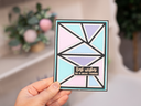 Crafter's Companion Metal Dies Create a Card - Geometric