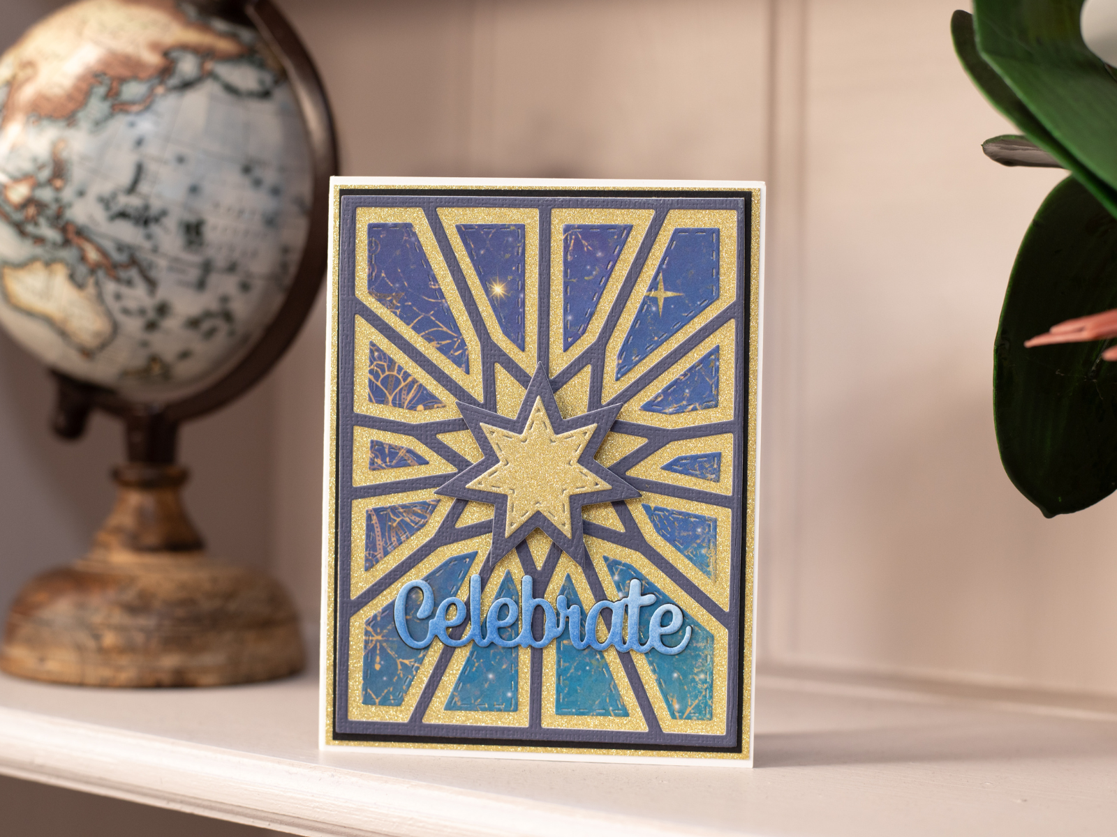 Crafter's Companion Metal Dies Create a Card - Shining Star 