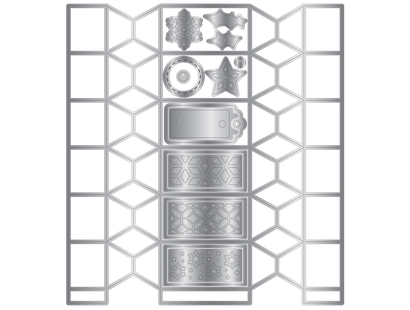Crafters Companion Metal Dies Dimensionals - Christmas Cracker