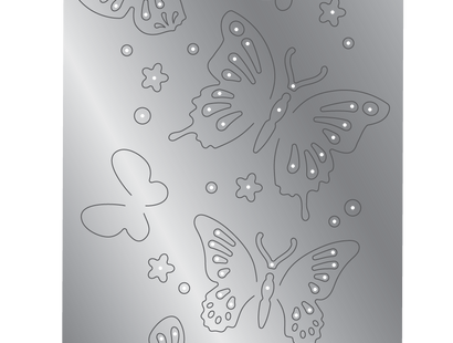 Crafters Companion Metal Dies Elements - Butterfly Cluster