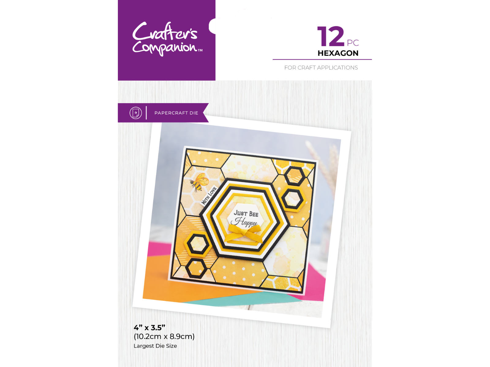 Crafters Companion Metal Die - Hexagon