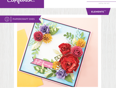 Crafter's Companion Paper Flower SHOWSTOPPER